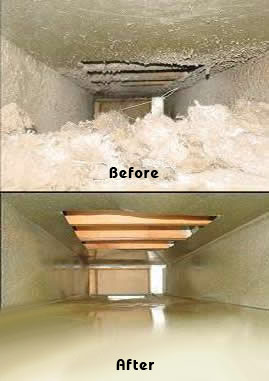 air duct cleaner Orange
